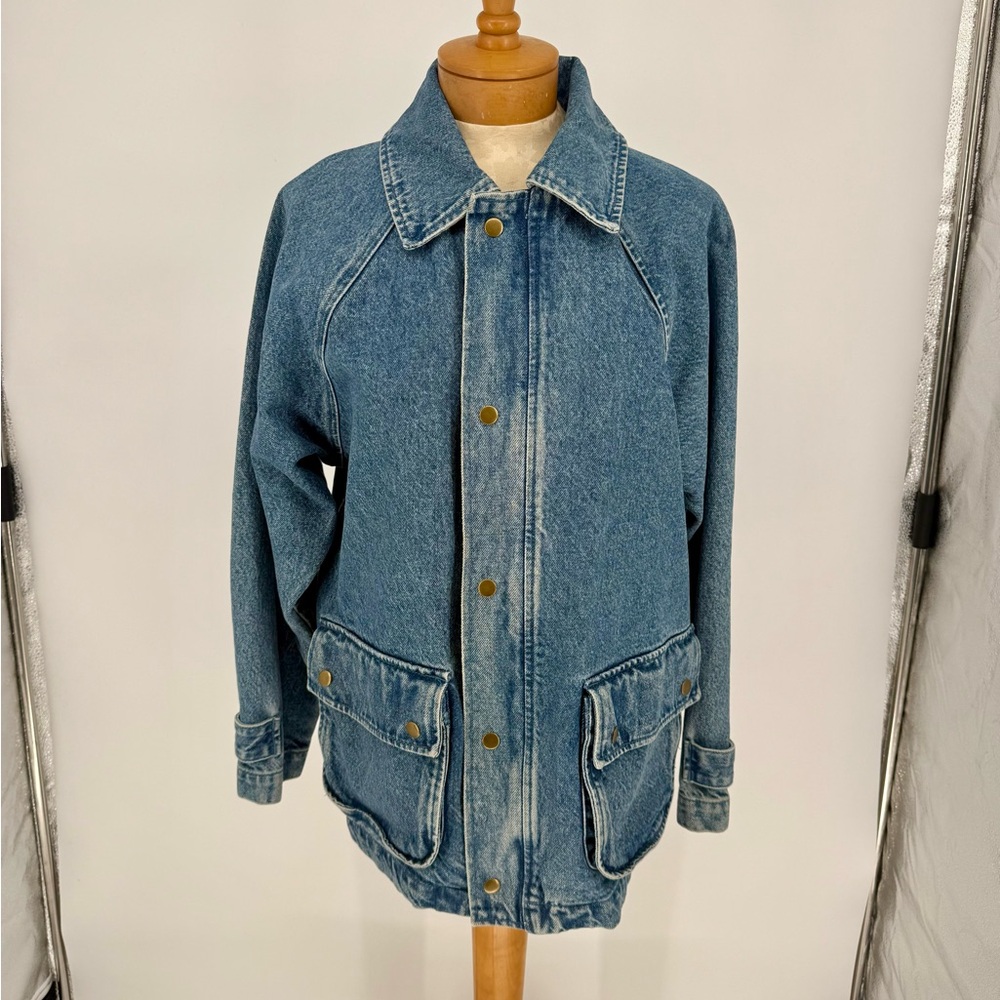 VTG Women’s Light Wash Denim Jacket sz M